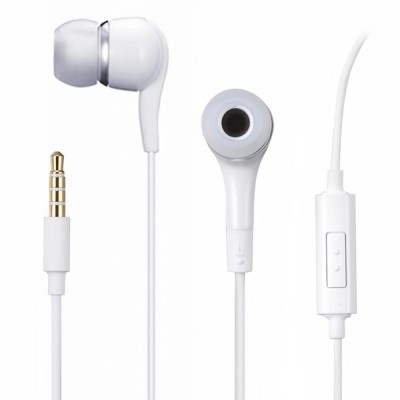 Earphone for Lava KKT Uno Plus - Handsfree, In-Ear Headphone, 3.5mm, White