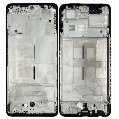 Lcd Frame Middle Chassis For Oneplus Nord Ce 4 Lite 5g Black By - Maxbhi Com