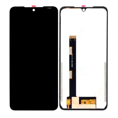 Lcd With Touch Screen For Umidigi Bison Pro Black By - Maxbhi Com