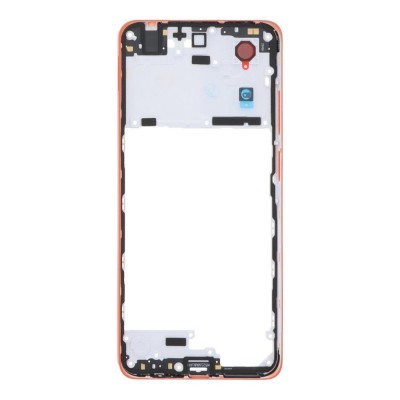 Middle Frame Ring Only For Motorola Moto G04 Orange By - Maxbhi Com