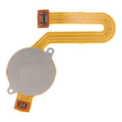 Fingerprint Sensor Flex Cable For Motorola Moto E30 Black By - Maxbhi Com