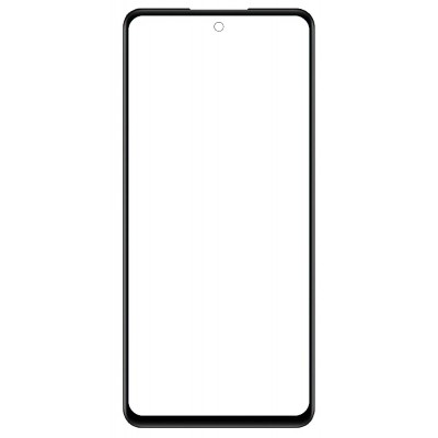 Replacement Front Glass For Vivo Y27s Black By - Maxbhi Com