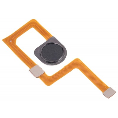 Fingerprint Sensor Flex Cable For Lg K51 Black By - Maxbhi Com