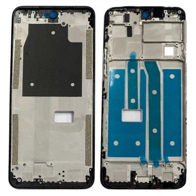 Lcd Frame Middle Chassis For Lg K51 Black By - Maxbhi Com