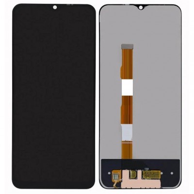 Lcd With Touch Screen For Vivo T1x 5g White By - Maxbhi Com