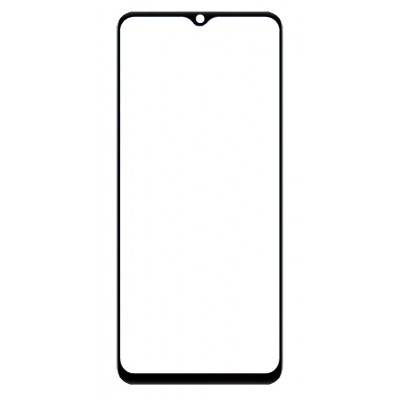 Replacement Front Glass For Vivo T1x 5g Black By - Maxbhi Com