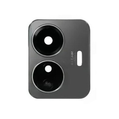 Camera Lens Glass With Frame For Vivo Y77e Black By - Maxbhi Com