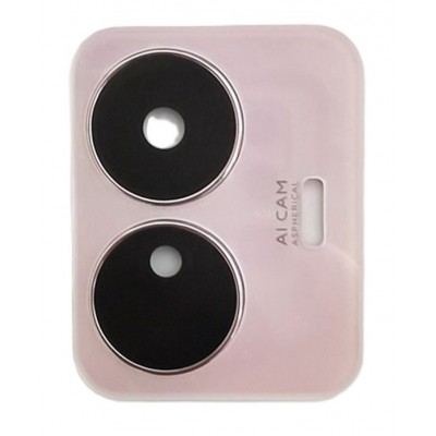 Camera Lens Glass With Frame For Vivo Y77e Pink By - Maxbhi Com