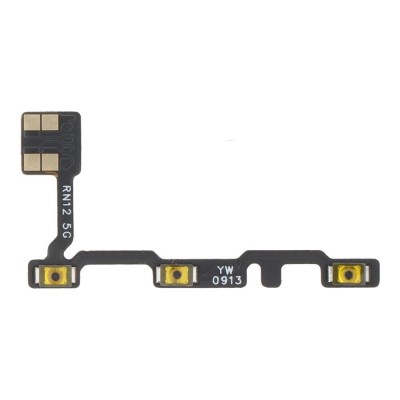 Power Button Flex Cable For Oppo Reno12 5g On Off Flex Pcb By - Maxbhi Com
