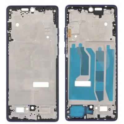 Lcd Frame Middle Chassis For Motorola Moto G85 5g Blue By - Maxbhi Com