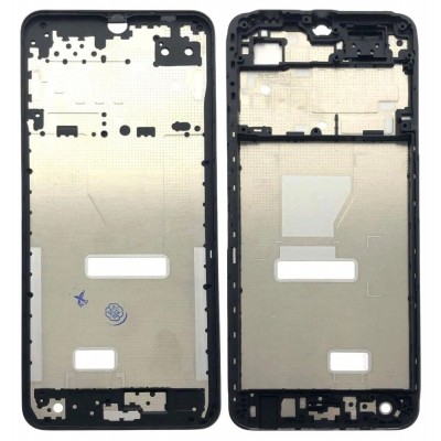 Lcd Frame Middle Chassis For Vivo Y28s 5g Black By - Maxbhi Com