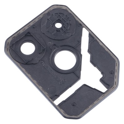 Camera Lens Glass With Frame For Tecno Pova 6 Pro White By - Maxbhi Com