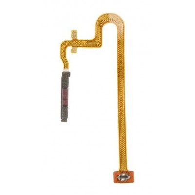 Fingerprint Sensor Flex Cable For Oppo A57s Blue By - Maxbhi Com