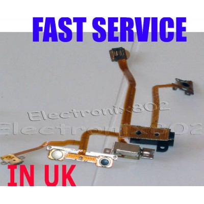 Handsfree Jack Vibrator Flex cable For Apple iPhone 2G