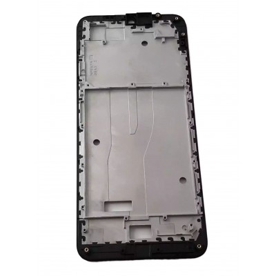 Lcd Frame Middle Chassis For Cubot Note 21 Black By - Maxbhi Com