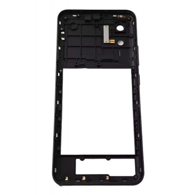 Middle Frame Ring Only For Cubot Note 21 Black By - Maxbhi Com