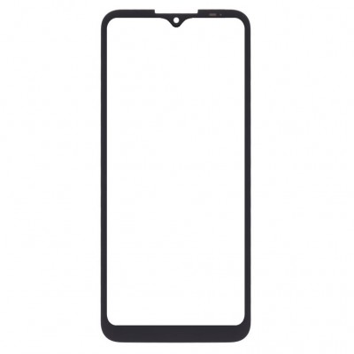 Replacement Front Glass For Motorola Defy 2 Black By - Maxbhi Com