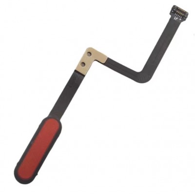 Fingerprint Sensor Flex Cable For Cubot Kingkong 8 Red By - Maxbhi Com