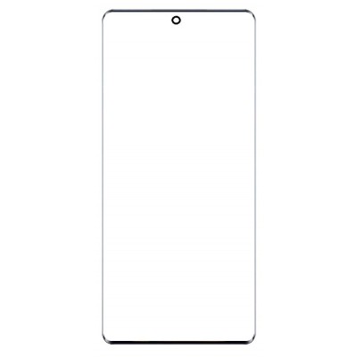 Replacement Front Glass For Lava Blaze X 5g Purple By - Maxbhi Com