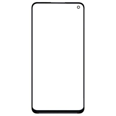 Replacement Front Glass For Oppo F21 Pro White By - Maxbhi Com