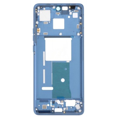 Lcd Frame Middle Chassis For Motorola Edge 40 Blue By - Maxbhi Com