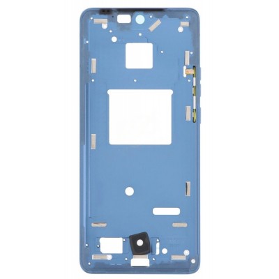 Lcd Frame Middle Chassis For Motorola Edge 40 Blue By - Maxbhi Com