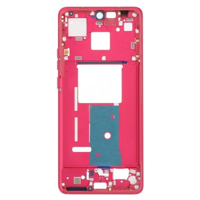 Lcd Frame Middle Chassis For Motorola Edge 40 Magenta By - Maxbhi Com