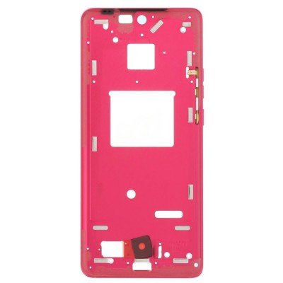 Lcd Frame Middle Chassis For Motorola Edge 40 Magenta By - Maxbhi Com