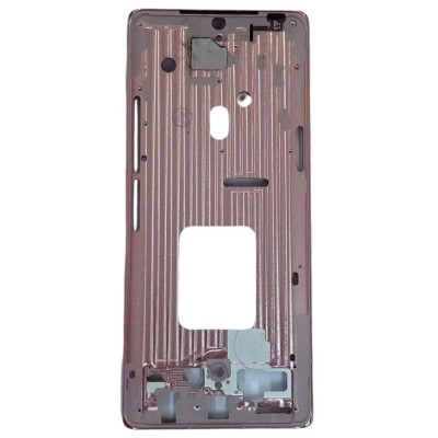 Lcd Frame Middle Chassis For Lg Velvet 5g Pink By - Maxbhi Com