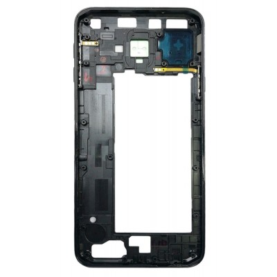 Middle Frame Ring Only For Samsung Galaxy J4 Core Black By - Maxbhi Com