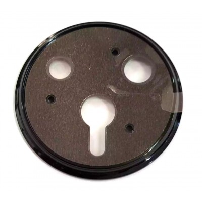 Camera Lens Glass With Frame For Blackview Oscal Tiger 12 Black By - Maxbhi Com