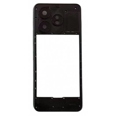 Middle Frame Ring Only For Umidigi A15c Black By - Maxbhi Com