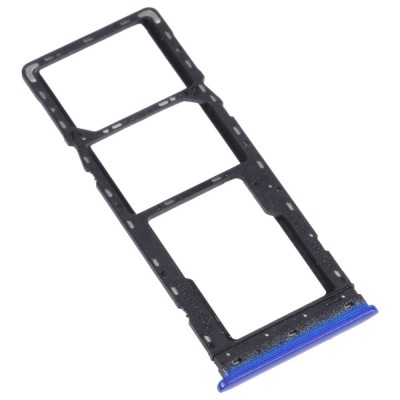 Sim Card Holder Tray For Tecno Spark 4 Blue - Maxbhi Com