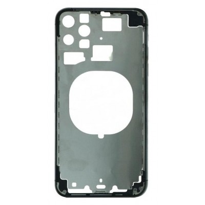 Lcd Frame Middle Chassis For Apple Iphone 11 Pro Max White By - Maxbhi Com