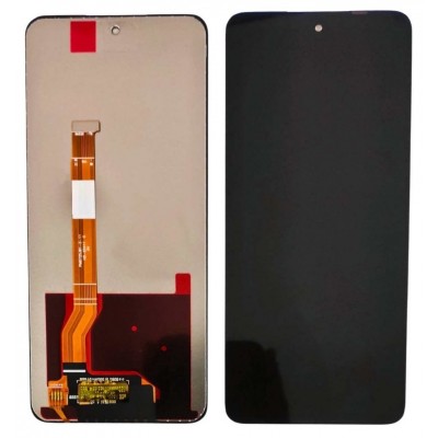 Lcd With Touch Screen For Oppo K12x 5g Black By - Maxbhi Com