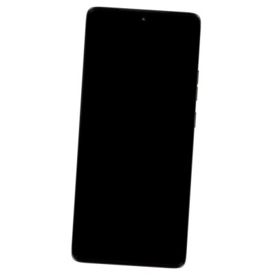 Lcd Frame Middle Chassis For Motorola Edge 50 Black By - Maxbhi Com
