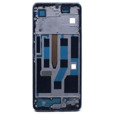 Lcd Frame Middle Chassis For Realme 10 Pro Blue By - Maxbhi Com