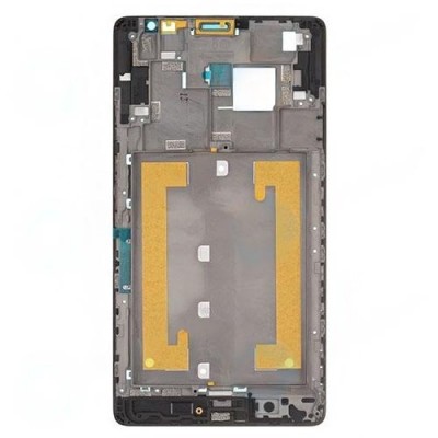 Lcd Frame Middle Chassis For Huawei Ascend Mate White By - Maxbhi Com