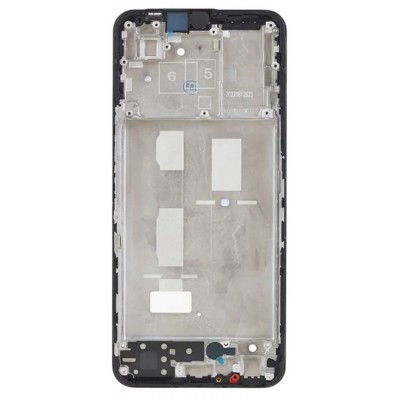 Lcd Frame Middle Chassis For Vivo Y35 2022 Black By - Maxbhi Com