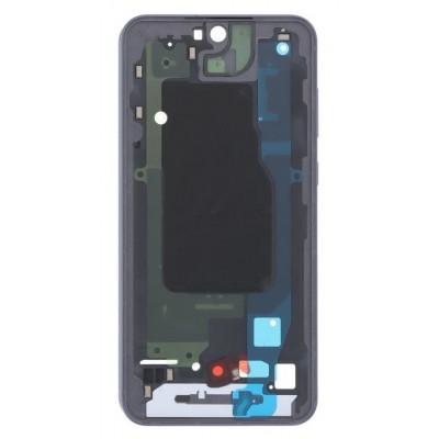Lcd Frame Middle Chassis For Samsung Galaxy A55 5g Black By - Maxbhi Com