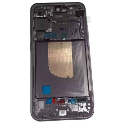 Lcd Frame Middle Chassis For Samsung Galaxy S23 Fe 5g White By - Maxbhi Com