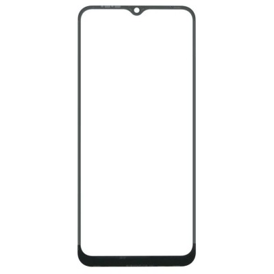 Replacement Front Glass For Vivo Y02s Black By - Maxbhi Com