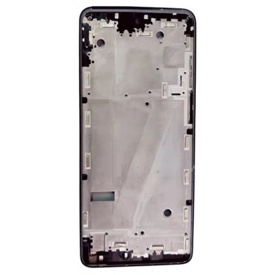 Lcd Frame Middle Chassis For Motorola Edge 2021 Black By - Maxbhi Com
