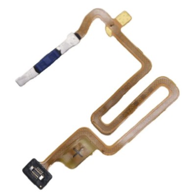 Fingerprint Sensor Flex Cable For Oppo A55 5g White By - Maxbhi Com