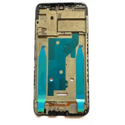 Lcd Frame Middle Chassis For Infinix Hot 7 Blue By - Maxbhi Com