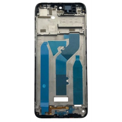 Lcd Frame Middle Chassis For Infinix Hot 10t Green By - Maxbhi Com