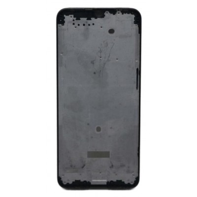 Lcd Frame Middle Chassis For Tecno Spark 7p Black By - Maxbhi Com