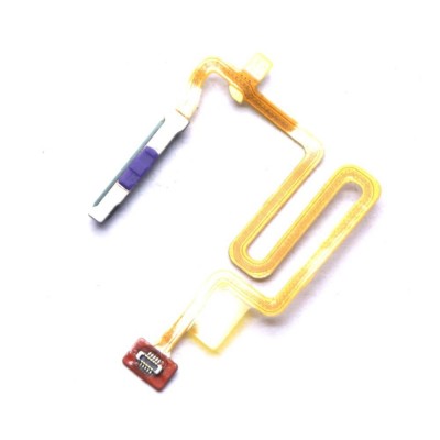 Fingerprint Sensor Flex Cable For Oppo A93 5g Black By - Maxbhi Com