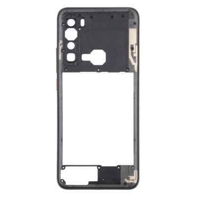 Middle Frame Ring Only For Htc U20 Black By - Maxbhi Com