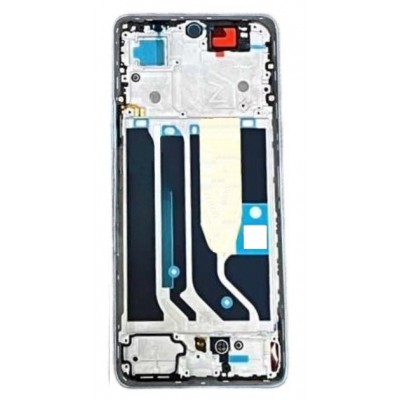Lcd Frame Middle Chassis For Oppo Reno10 Pro Plus White By - Maxbhi Com
